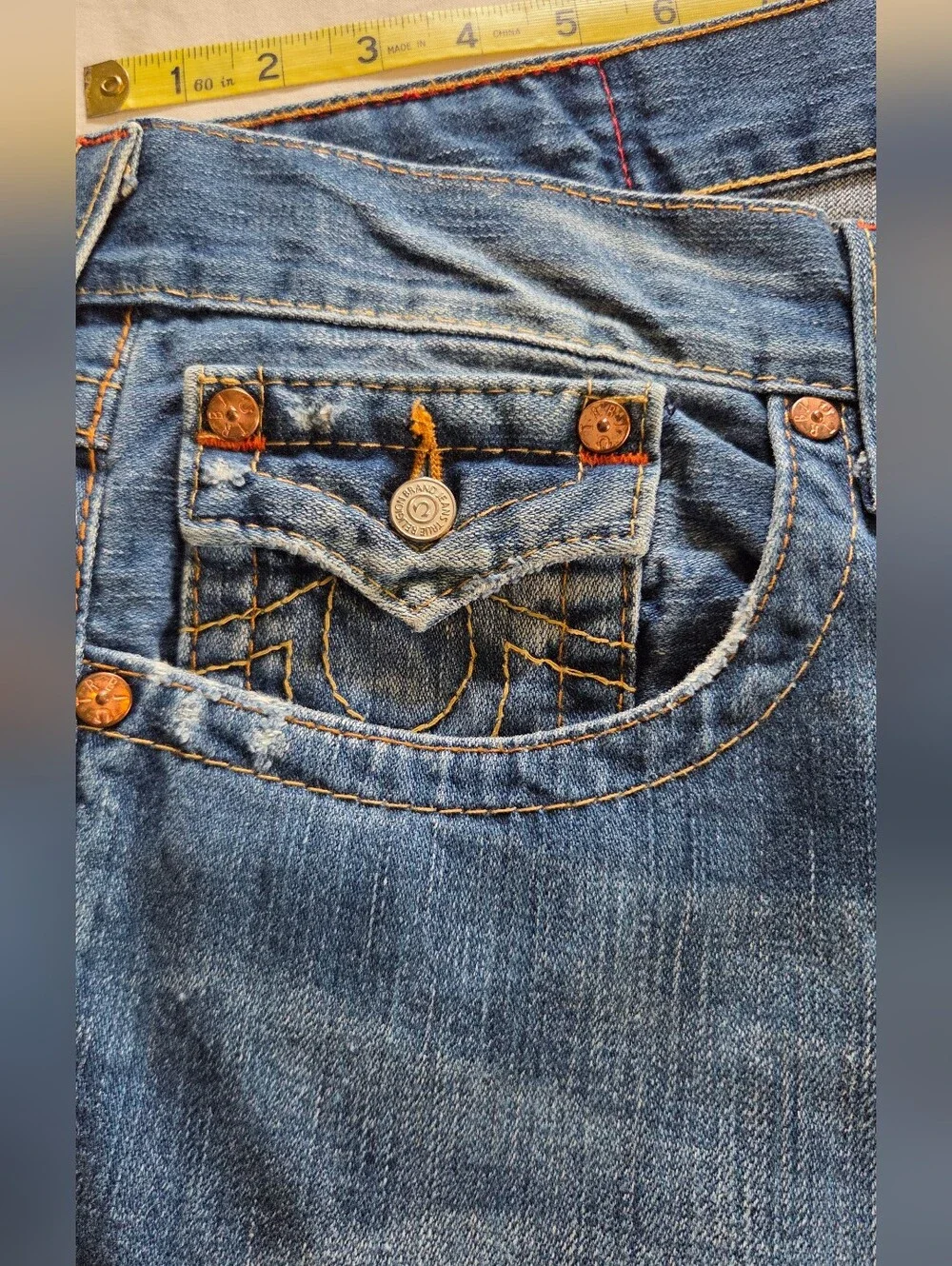 True Religion Blue Jeans